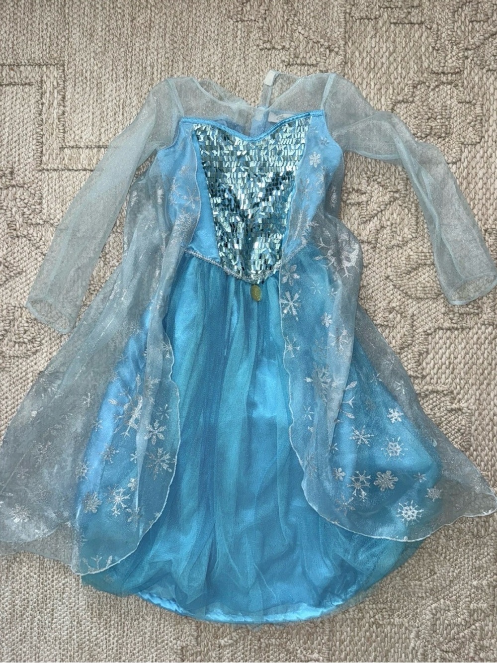 Disney Store Elsa Princess dress up costumes Size 7/8
